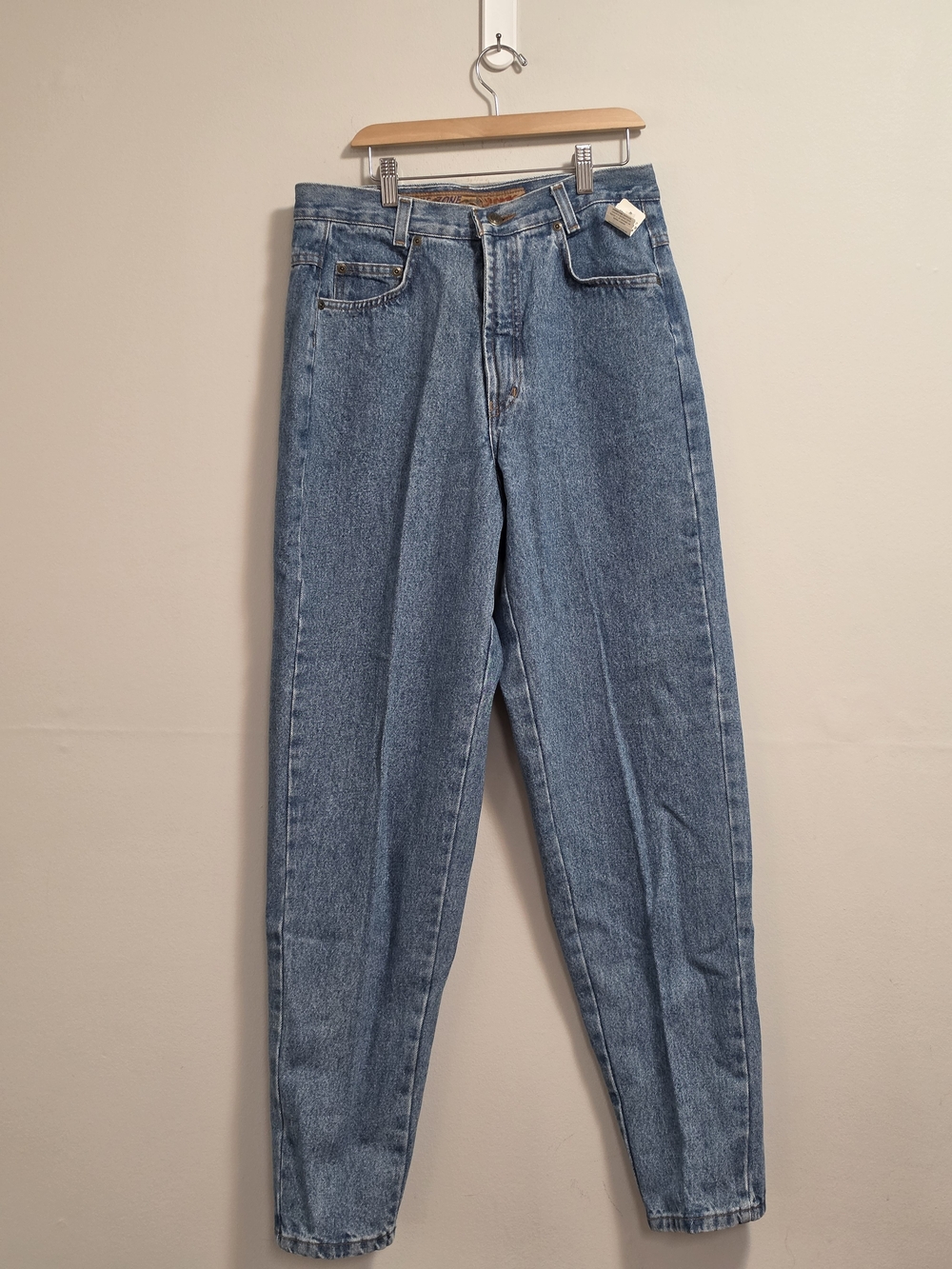 Vintage Blue Zone Classic High-Waist Blue Women’s Jeans